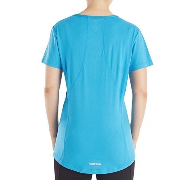 Pure Lime Women's Medium Tee Moisture Wicking Blue NWT - Picture 2 of 2